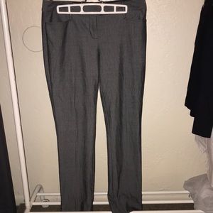Grey striped Slacks